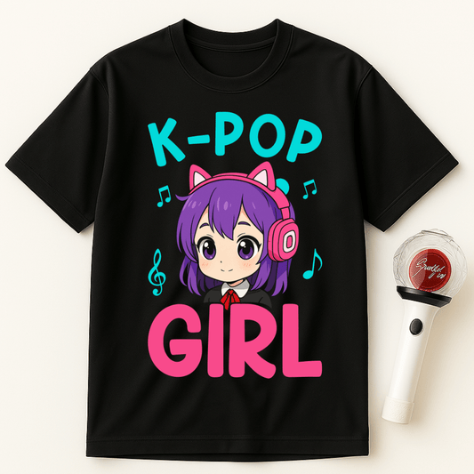 K-POP GIRL ANIME UNISEX T-SHIRT