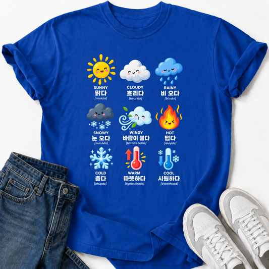 KOREAN WEATHER T-SHIRT