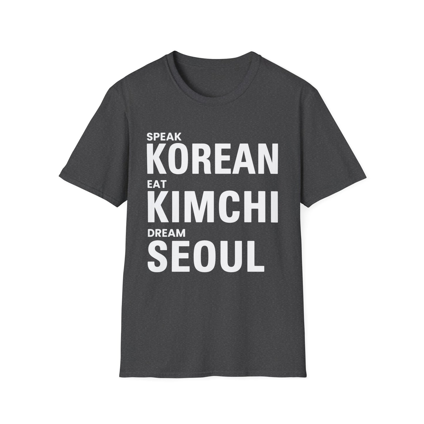 SPEAK KOREAN EAT KIMCHI T-SHIRT
