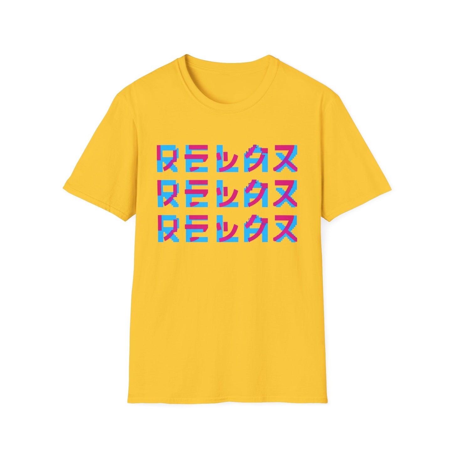 Relax Japanese Graphic T-Shirt — Retro Vaporwave Kanji Tee