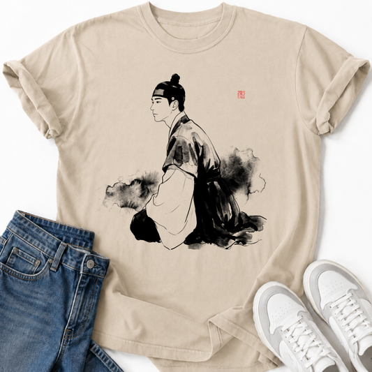 KOREAN JOSEON SCHOLAR ART T-SHIRT