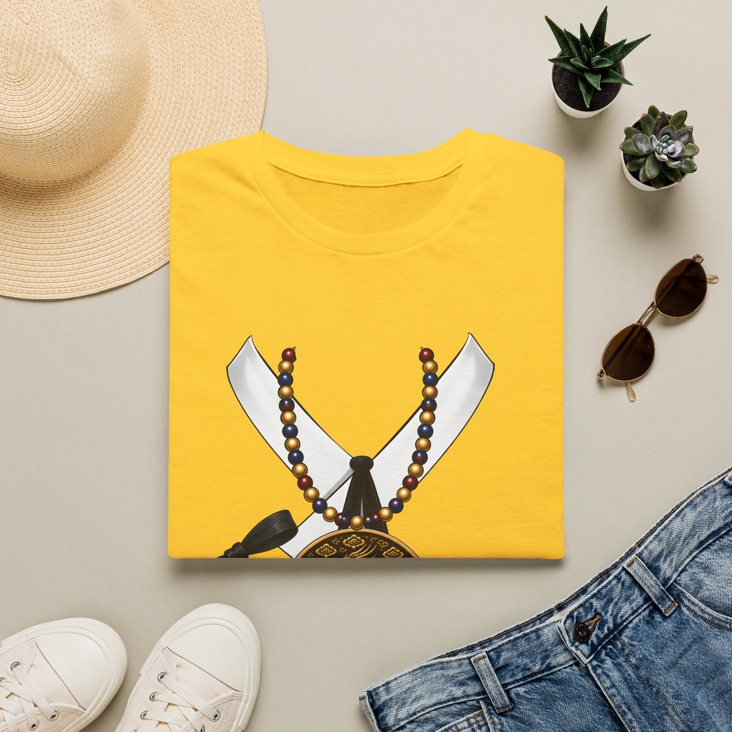 Samurai Armor Chestplate T-Shirt — Kabuto Kabuto Crest Graphic Tee