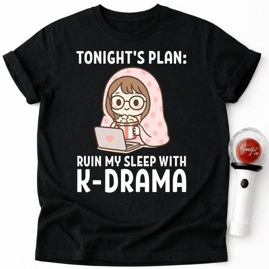 NO SLEEP K-DRAMA T-SHIRT
