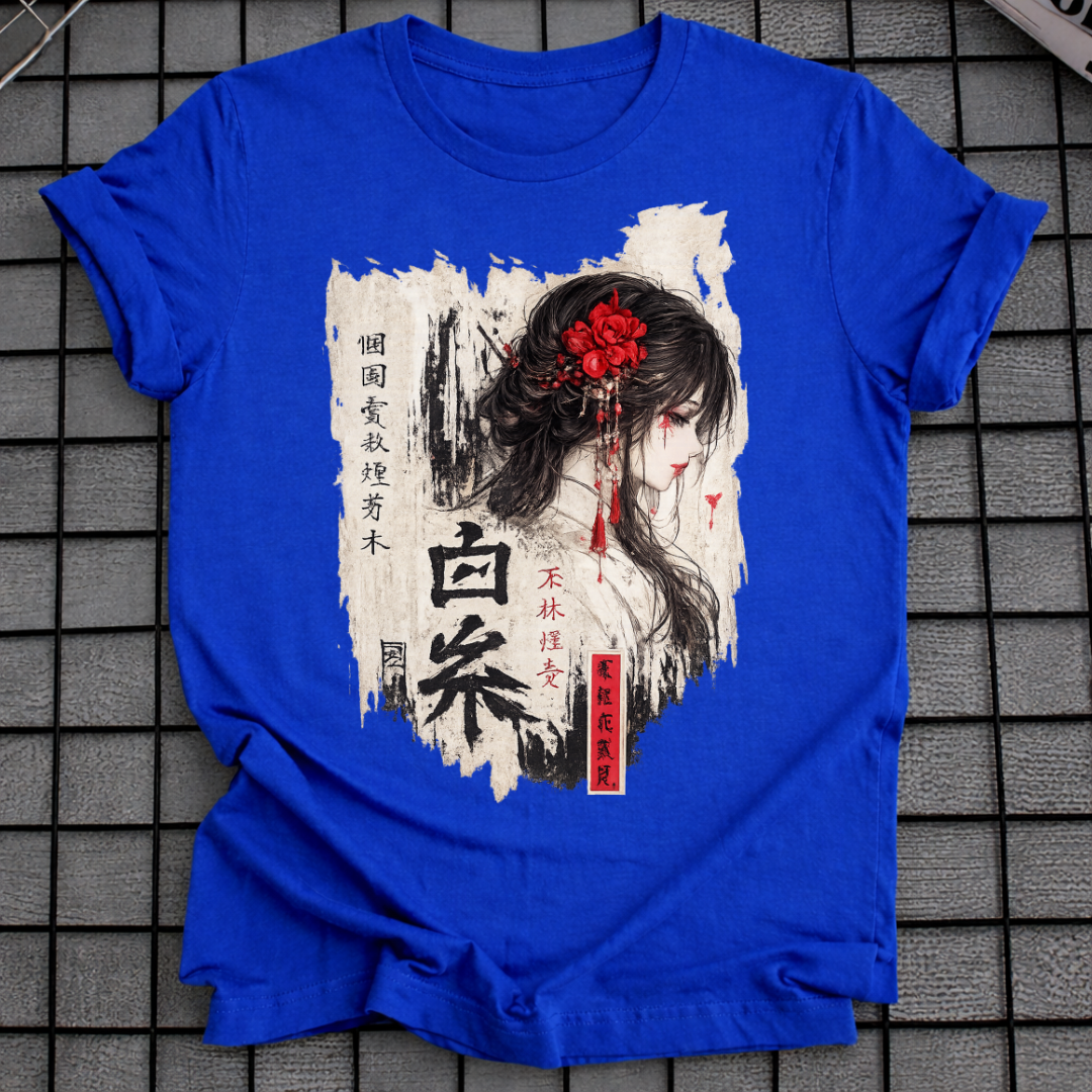 GEISHA INK PORTRAIT T-SHIRT