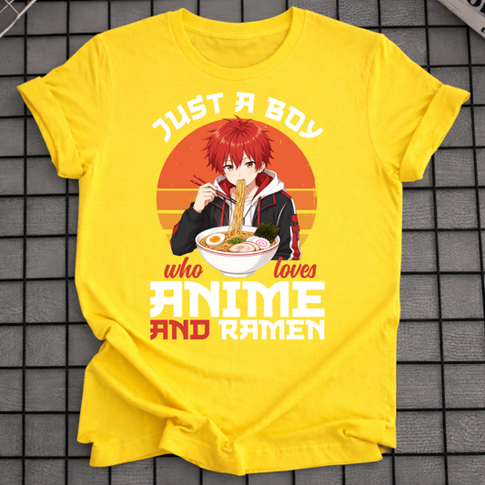 ANIME & RAMEN T-SHIRT