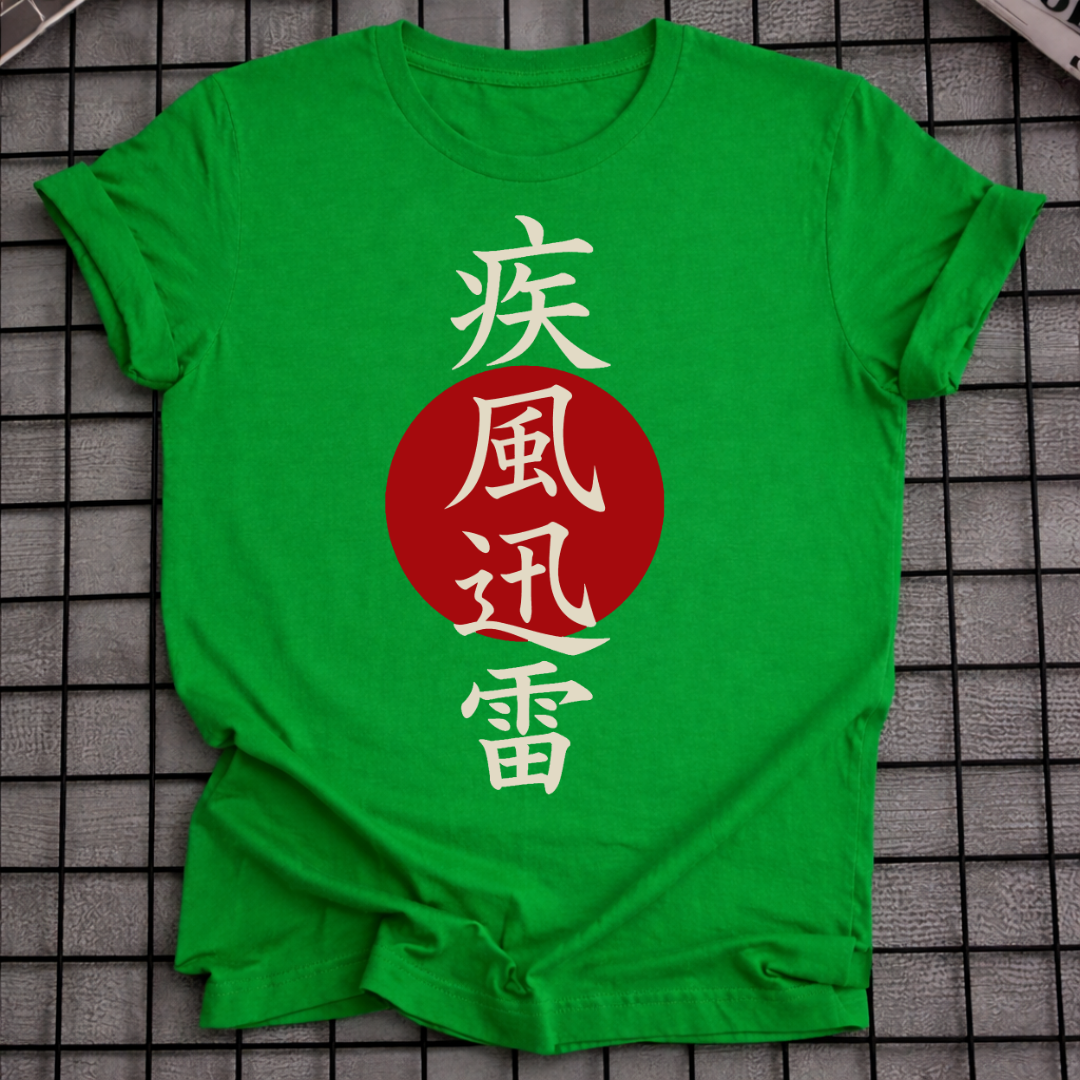 JAPANESE STORM KANJI T-SHIRT