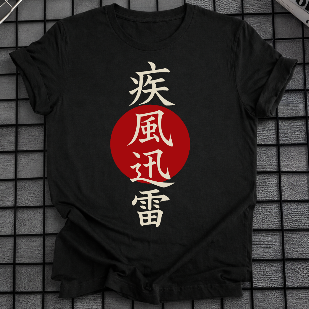 JAPANESE STORM KANJI T-SHIRT