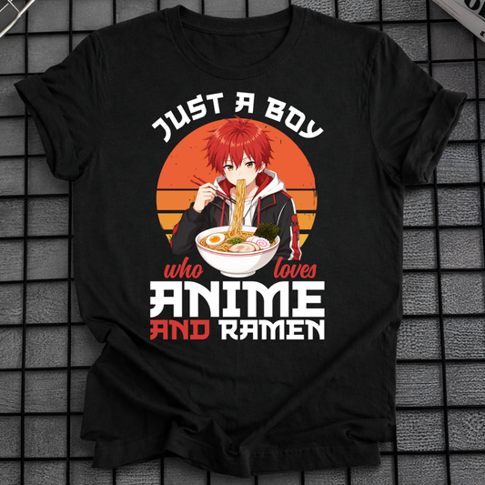 ANIME & RAMEN T-SHIRT