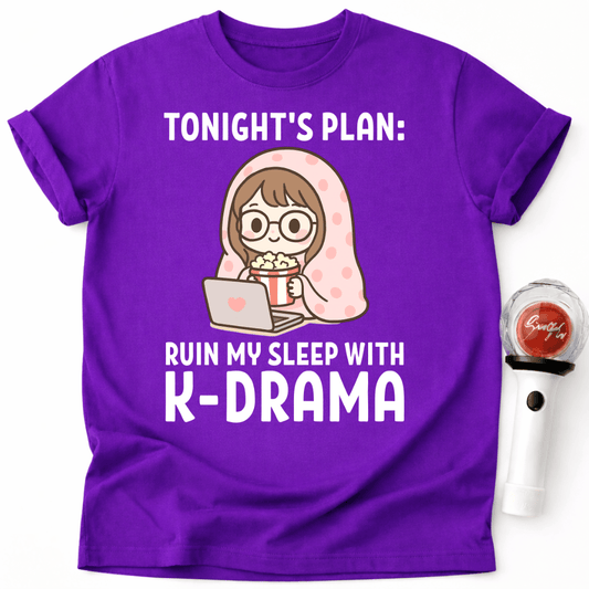 NO SLEEP K-DRAMA T-SHIRT