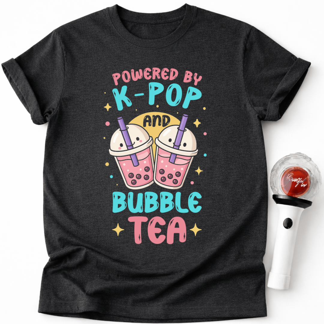T-SHIRT ANGETRIEBEN DURCH K-POP UND BUBBLE TEA
