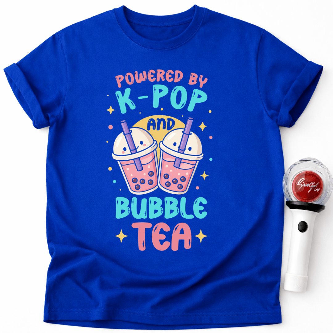T-SHIRT ANGETRIEBEN DURCH K-POP UND BUBBLE TEA