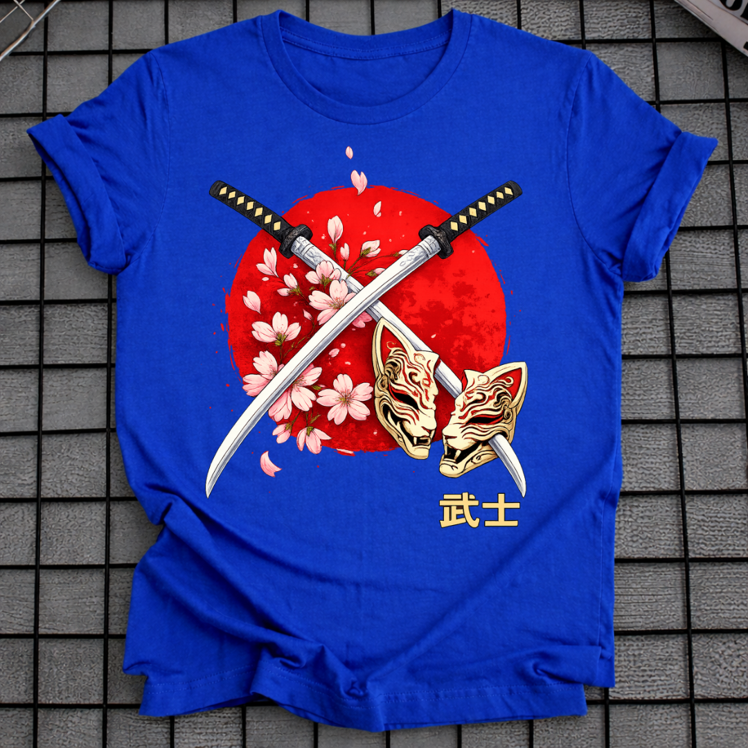 SAMURAI MASK SAKURA T-SHIRT