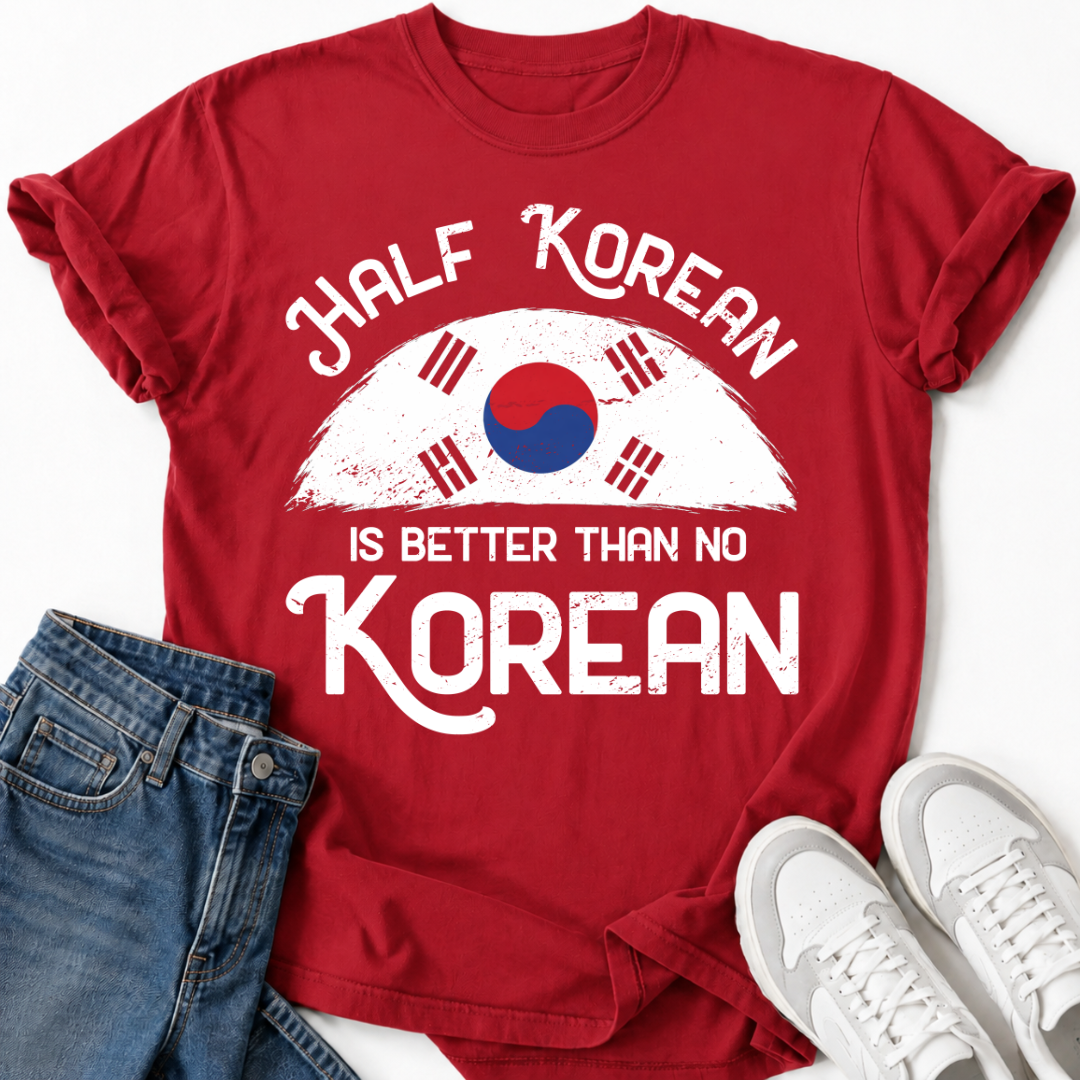 HALF KOREAN T-SHIRT