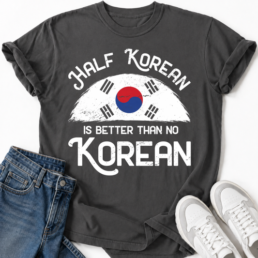 HALF KOREAN PROUD HERITAGE T-SHIRT