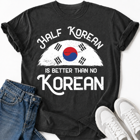 HALF KOREAN PROUD HERITAGE T-SHIRT