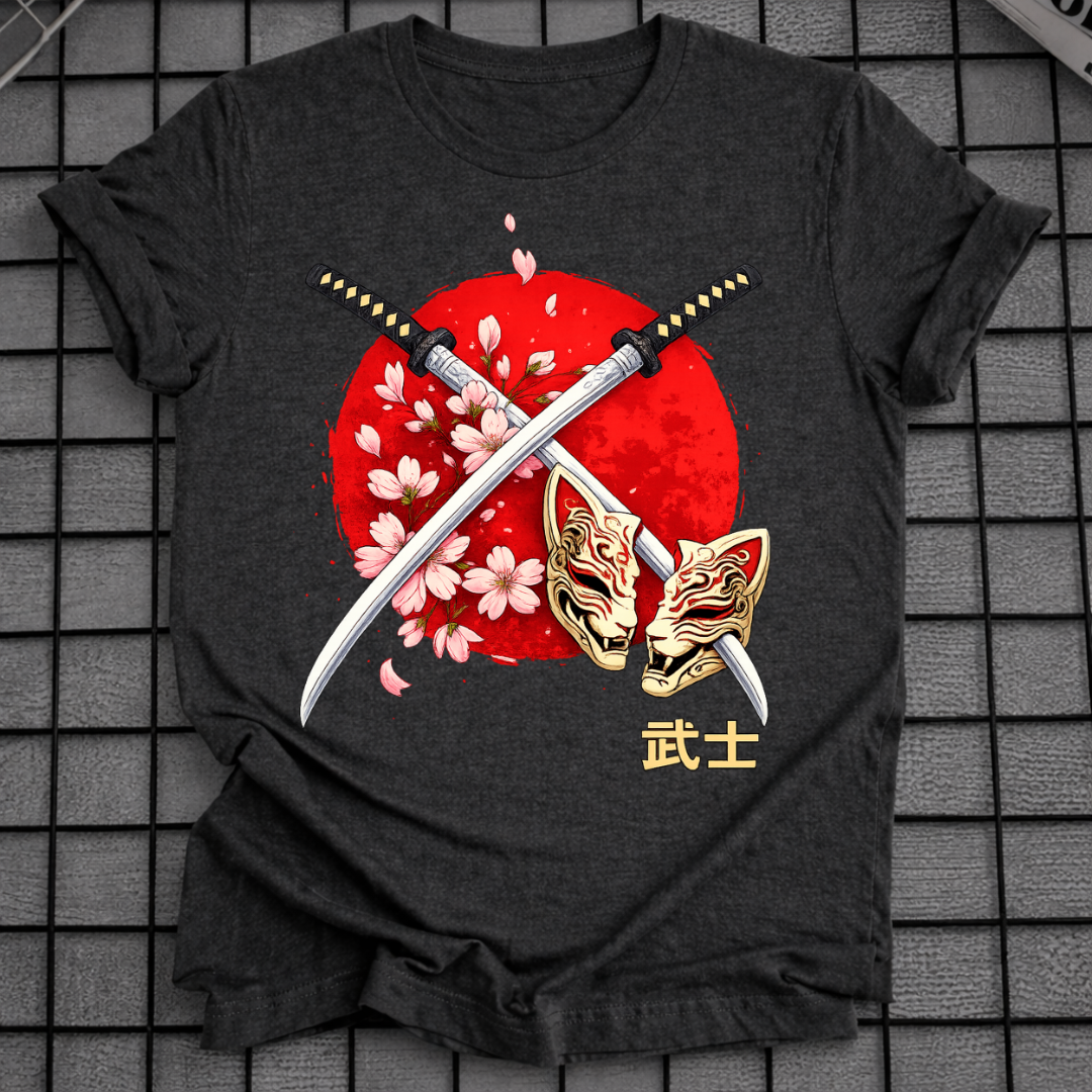 SAMURAI MASK SAKURA T-SHIRT