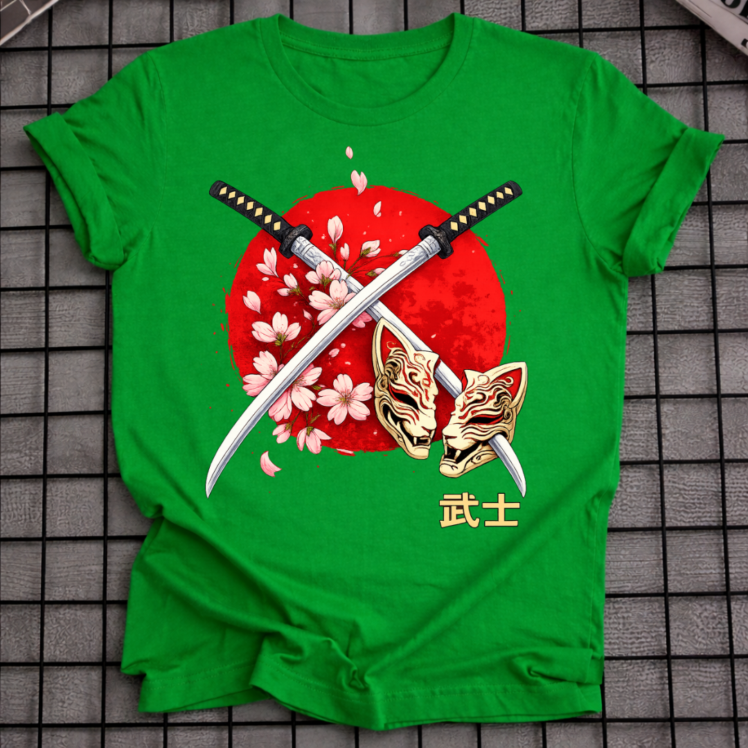 SAMURAI MASK SAKURA T-SHIRT
