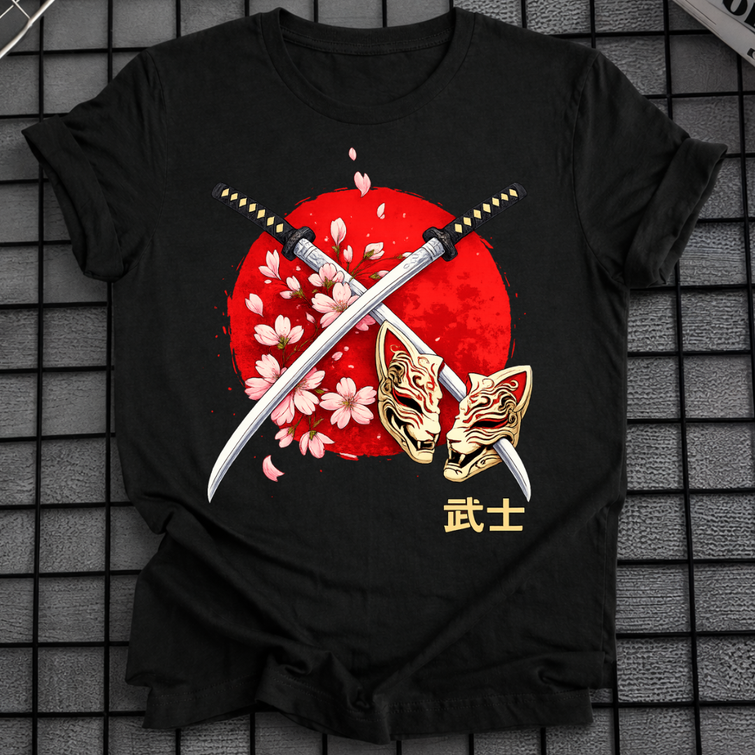 SAMURAI MASK SAKURA T-SHIRT