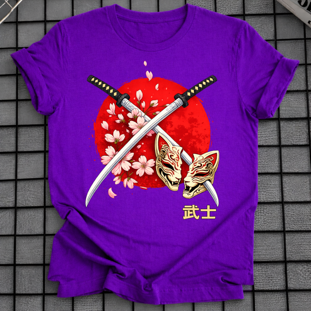 SAMURAI MASK SAKURA T-SHIRT