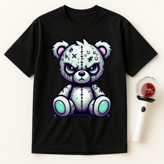 CREEPY TEDDY BEAR UNISEX T-SHIRT