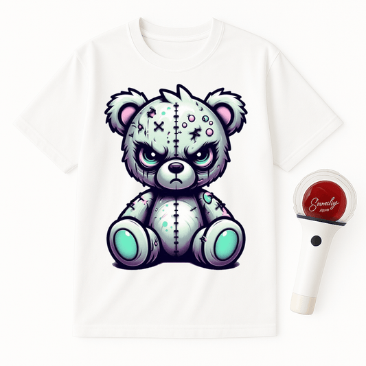 CREEPY TEDDY BEAR UNISEX T-SHIRT