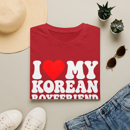I LOVE MY KOREAN BOYFRIEND T-SHIRT
