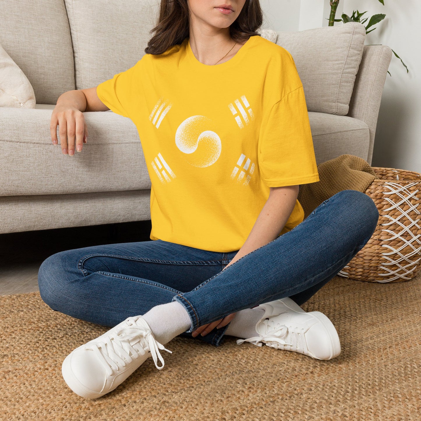 Yin Yang Taeguk T-Shirt — Korean Flag Inspired Peace Symbol Tee