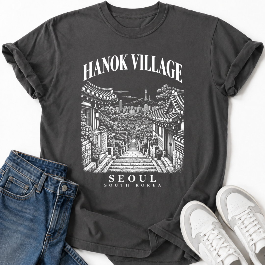 HANOK VILLAGE SEOUL T-SHIRT