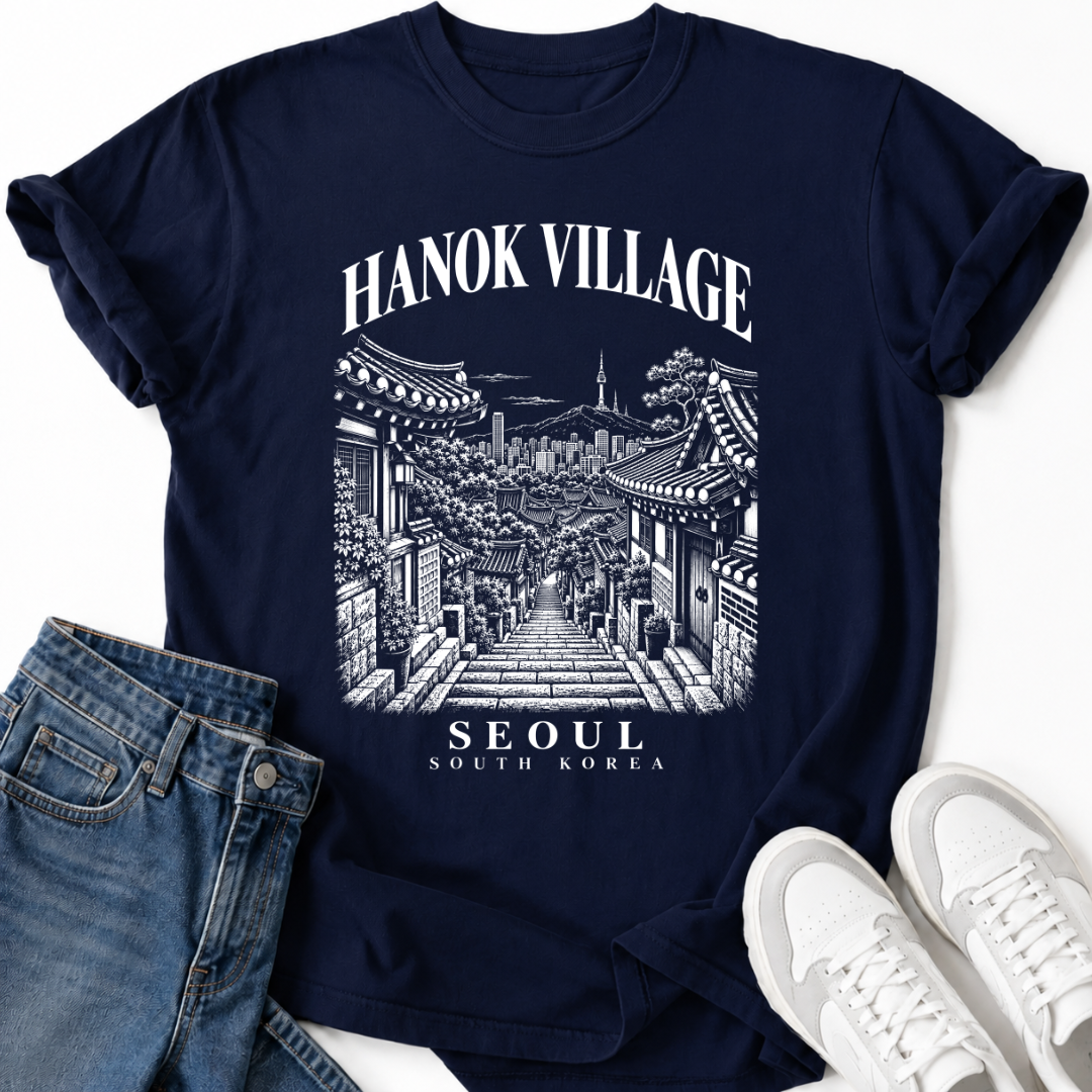 HANOK VILLAGE SEOUL T-SHIRT