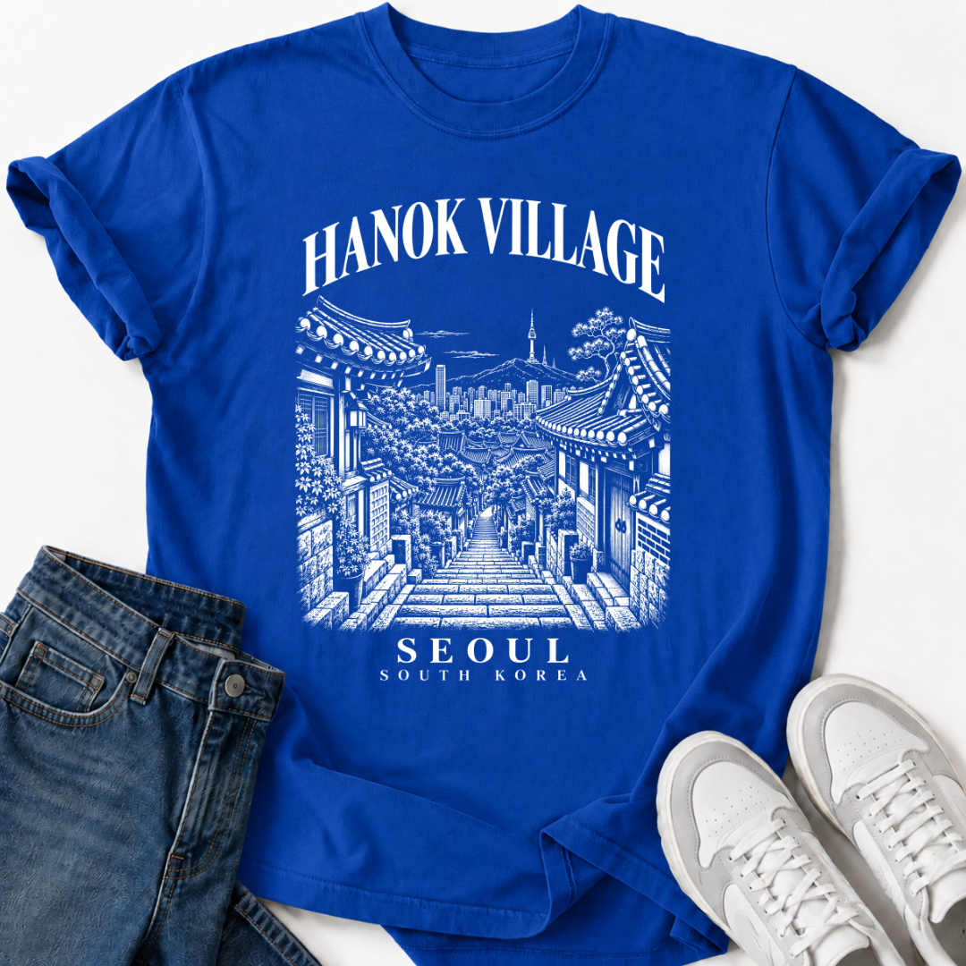 HANOK VILLAGE SEOUL T-SHIRT