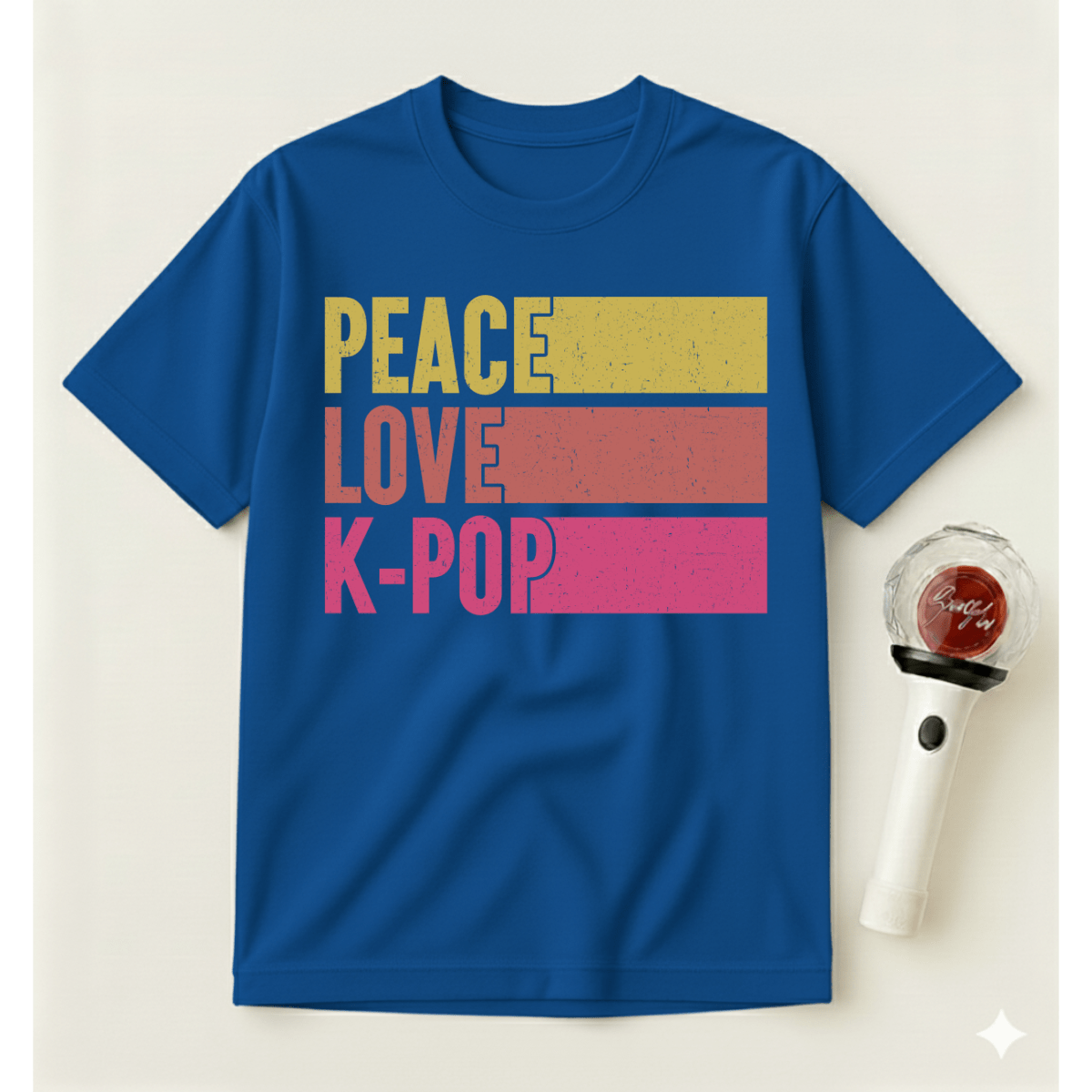PEACE LOVE K-POP T-SHIRT