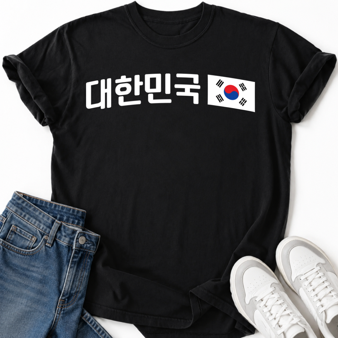SOUTH KOREA FLAG T-SHIRT