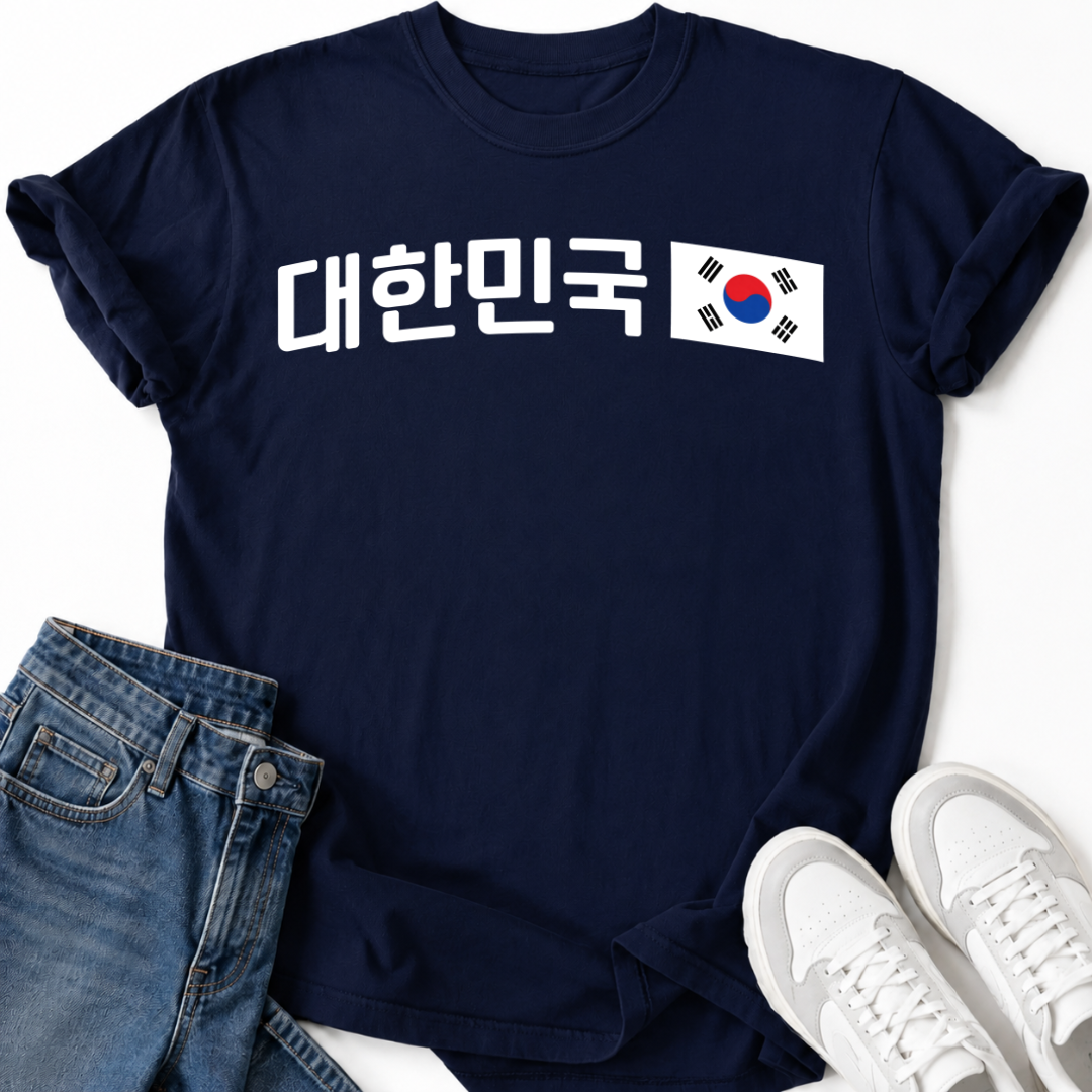 SOUTH KOREA FLAG T-SHIRT