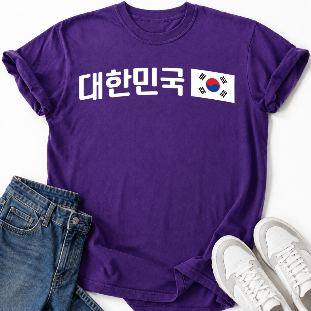 SOUTH KOREA FLAG T-SHIRT