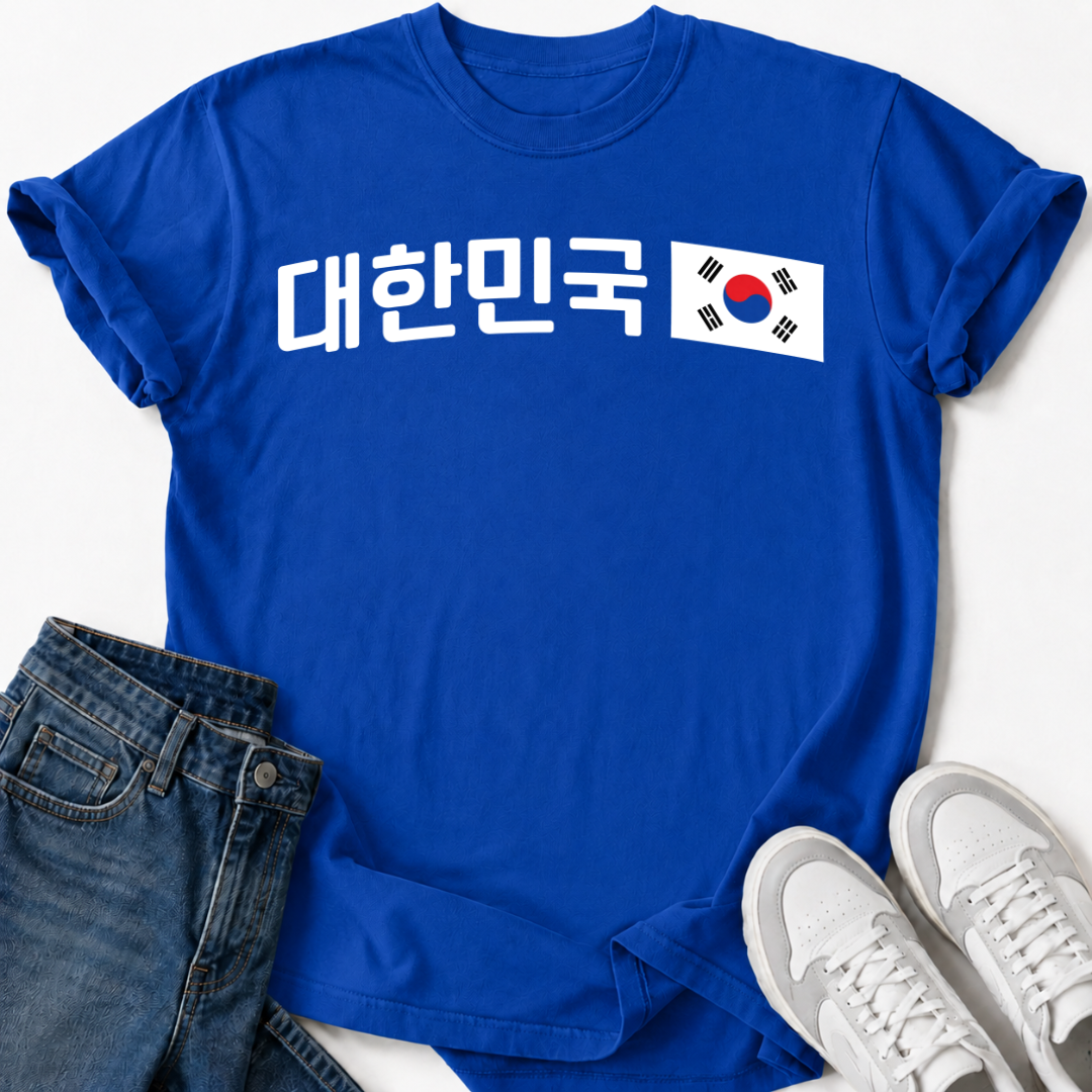 SOUTH KOREA FLAG T-SHIRT