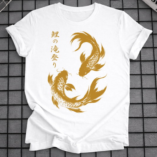 GOLDENER KOI FISCH T-SHIRT