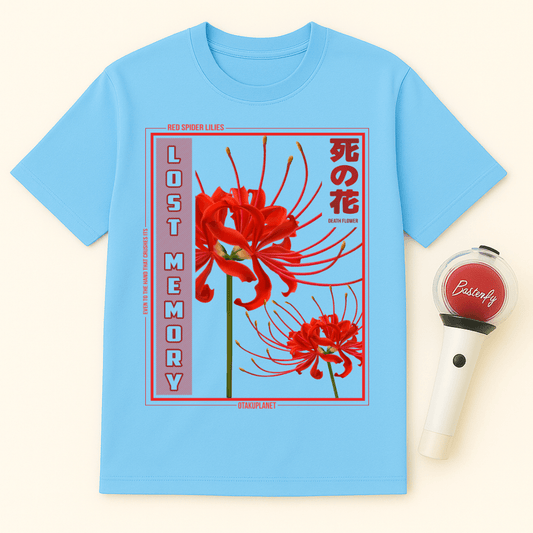RED SPIDER LILIES UNISEX T-SHIRT