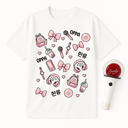 K-POP OPPA BOWS UNISEX T-SHIRT