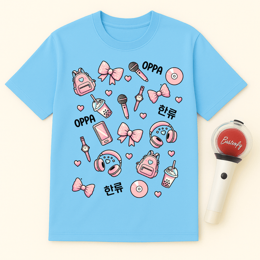 K-POP OPPA BOWS UNISEX T-SHIRT