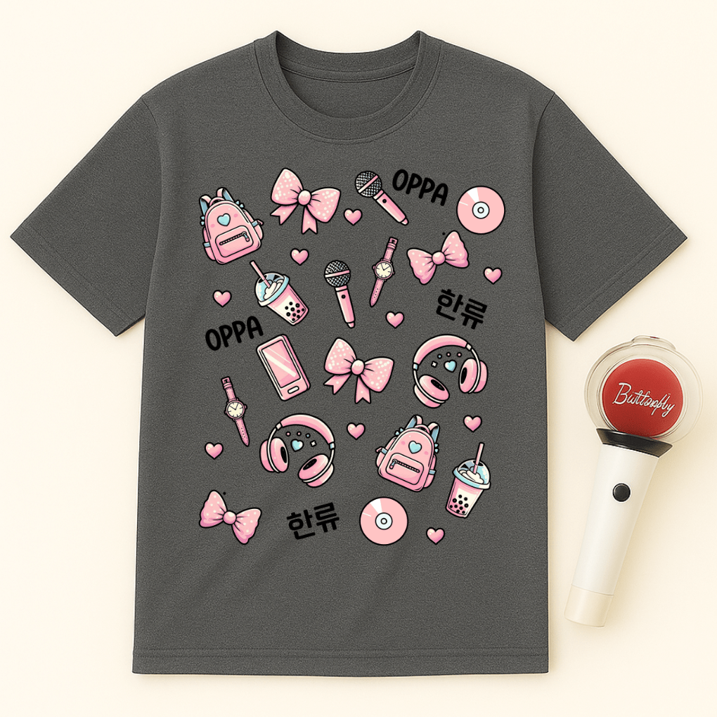K-POP OPPA BOWS UNISEX T-SHIRT