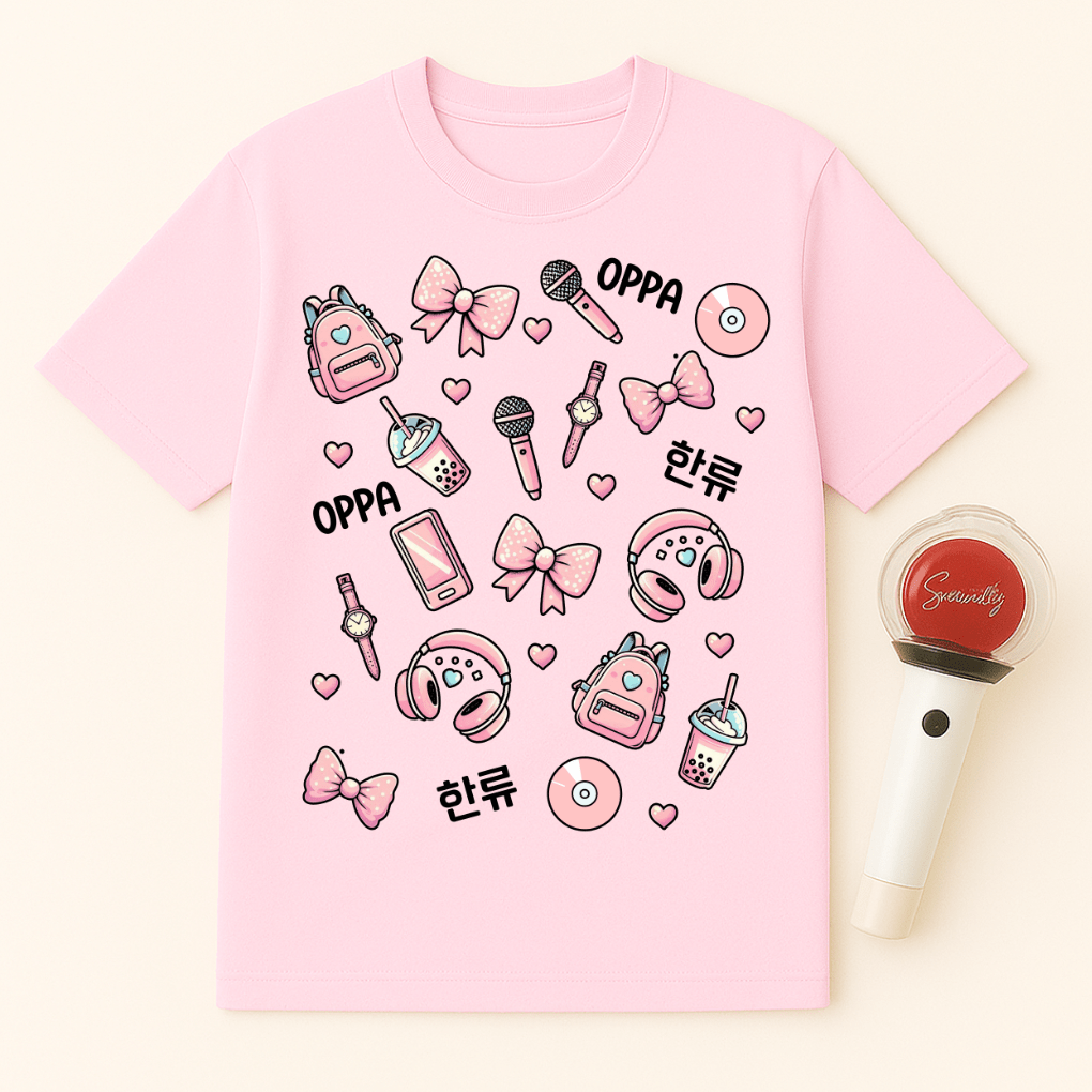 K-POP OPPA BOWS UNISEX T-SHIRT