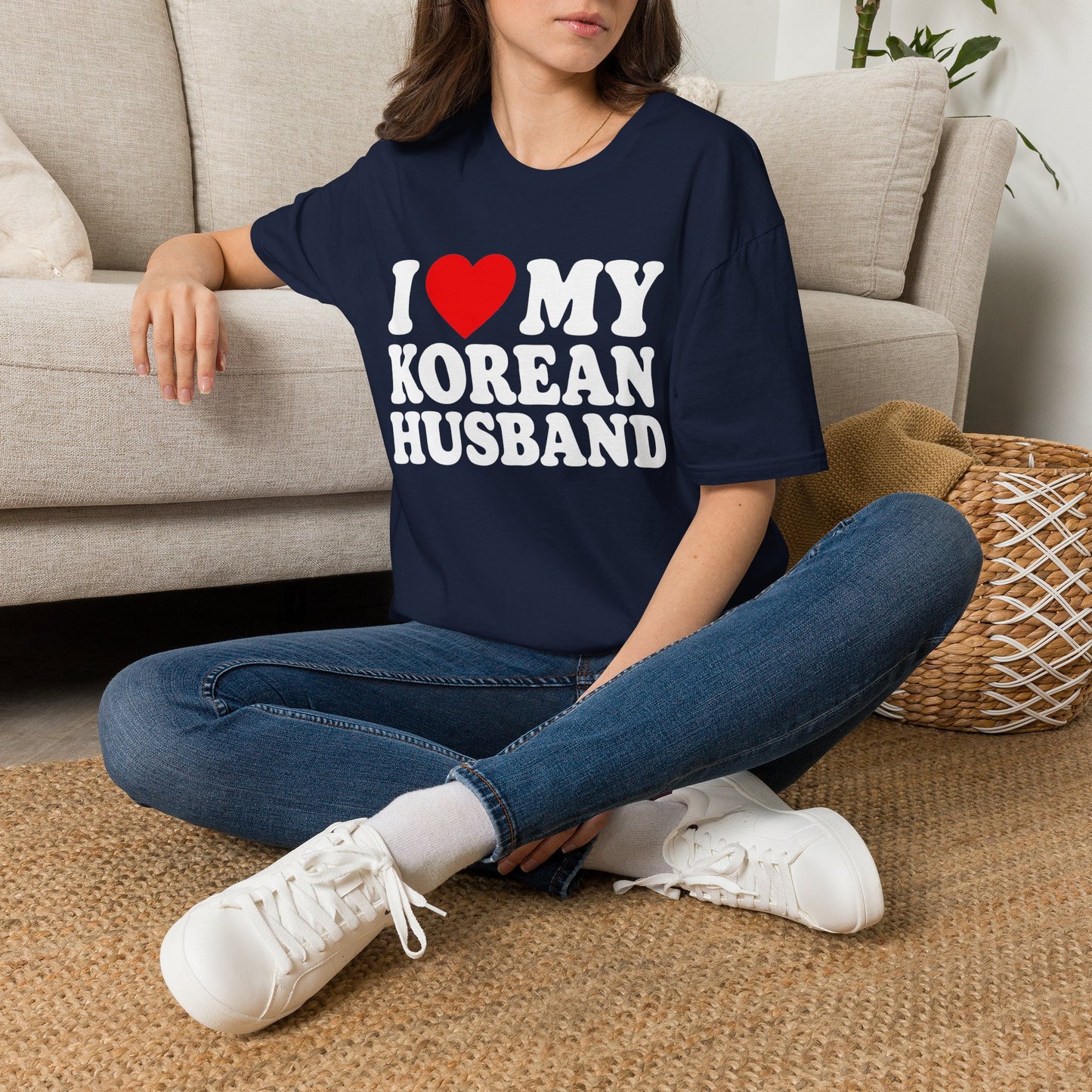 I LOVE MY KOREAN HUSBAND T-SHIRT