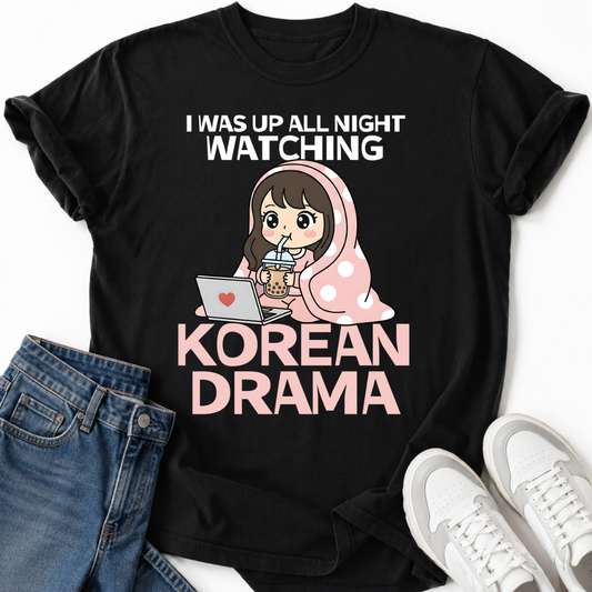 SPÄTABENDLICHER K-DRAMA-LIEBHABER T-SHIRT