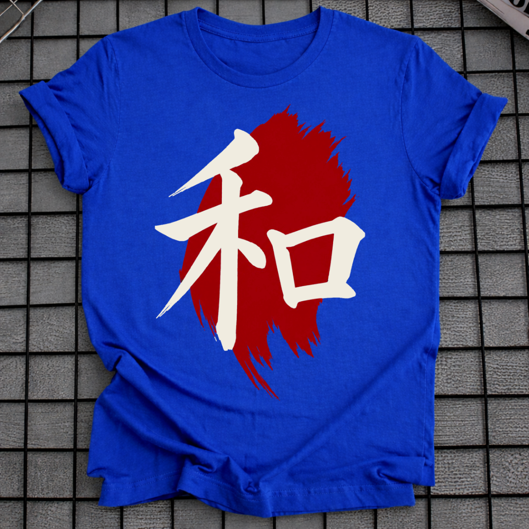 KANJI "WA" PEACE T-SHIRT