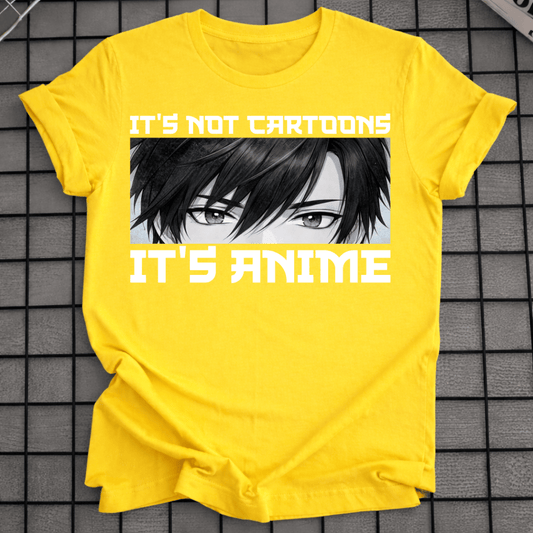 IT'S NOT CARTOONS T-SHIRT