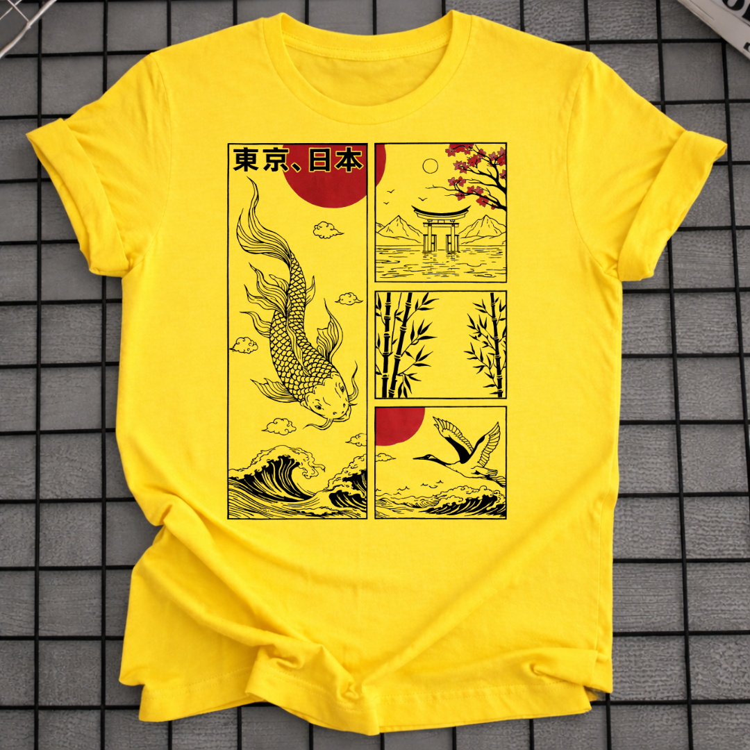 KOI WAVE T-SHIRT