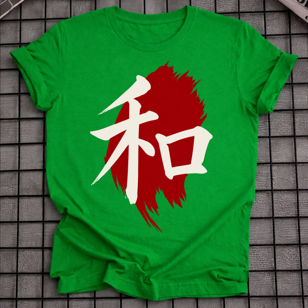 KANJI "WA" PEACE T-SHIRT