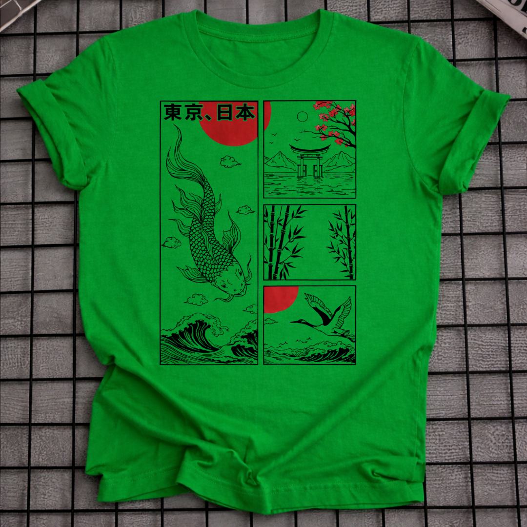 KOI WAVE T-SHIRT