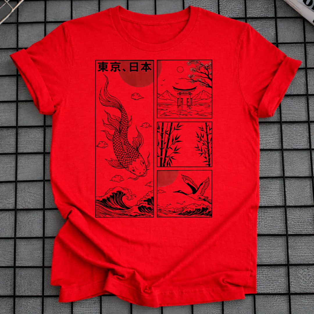 KOI WAVE T-SHIRT