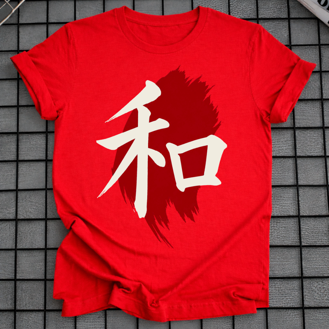 KANJI "WA" PEACE T-SHIRT